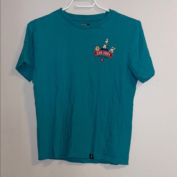 Zoo York Men's Teal Graphic Tee - Picture 1 of 6
